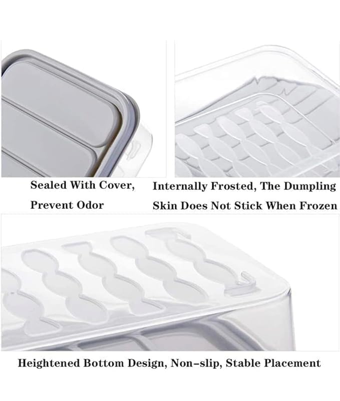 Refrigerator Storage Boxes Set | Multipurpose Fridge Organizer Containers for Vegetables, Fruits & Eggs | Transparent Kitchen Storage