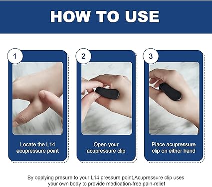 Sugar Control Clip for Diabetes | Acupressure Therapy Hand Tool | Blood Sugar Regulator
