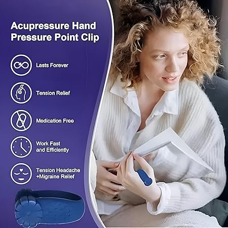 Sugar Control Clip for Diabetes | Acupressure Therapy Hand Tool | Blood Sugar Regulator
