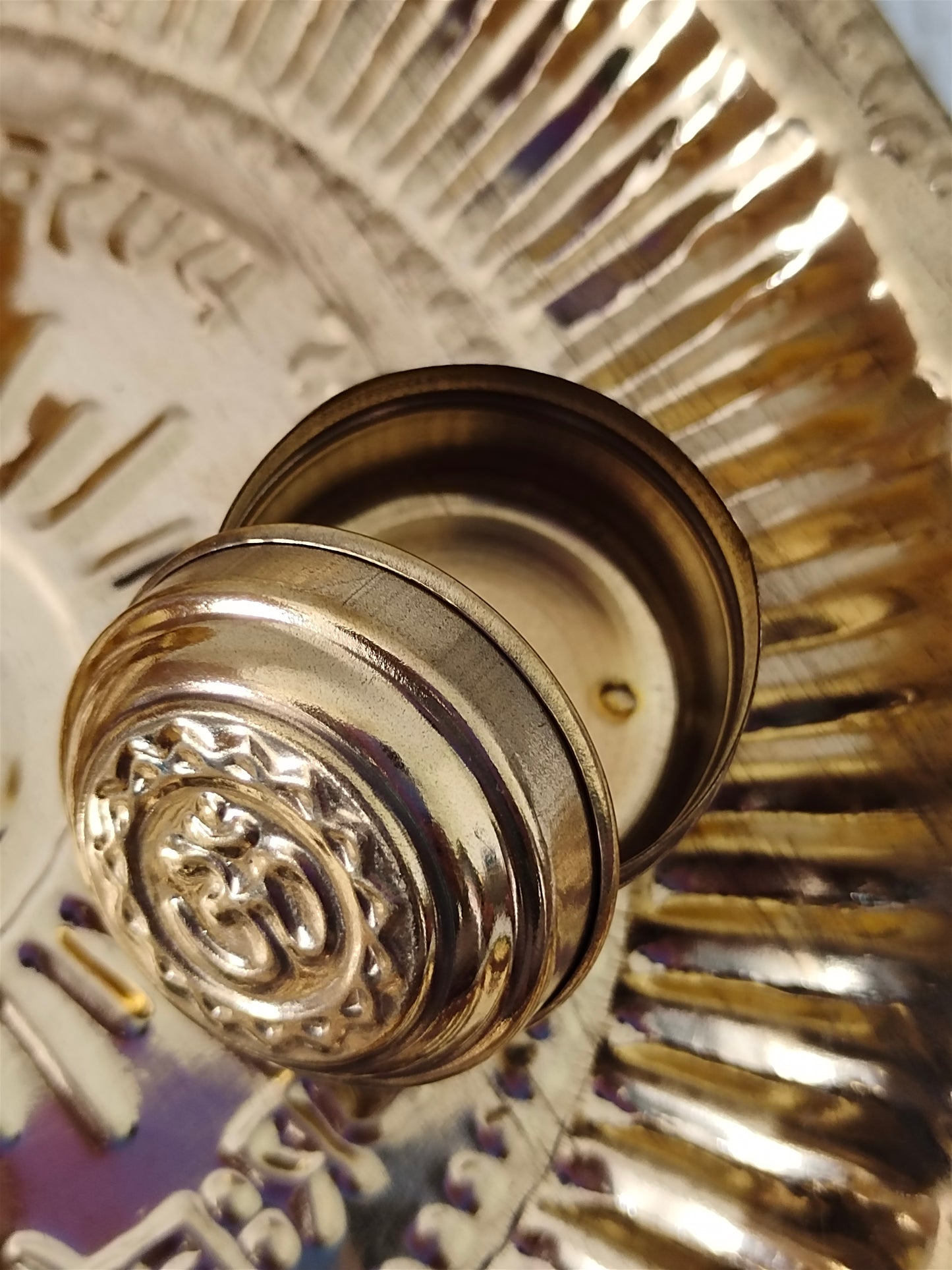 Heritage Brass Aarti Plate