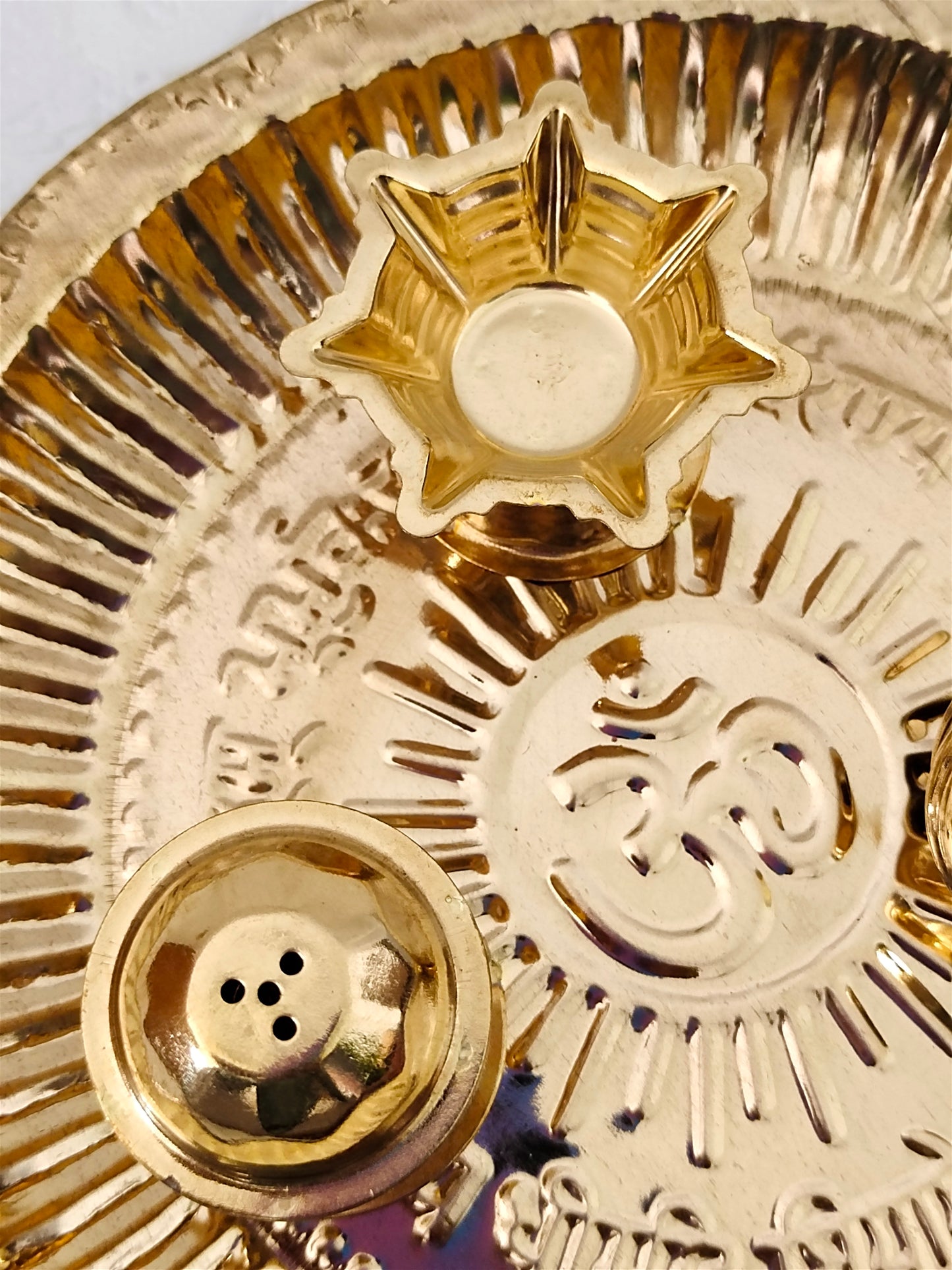 Heritage Brass Aarti Plate
