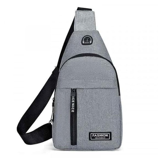 Trendy Crossbody Sling Bag for Men & Women | Stylish Travel Chest Shoulder Bag | Waterproof Casual Messenger Bag for Outdoor, Office & College