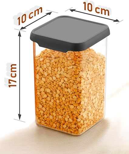 1100ML Airtight Food Storage Jar Set Of 6