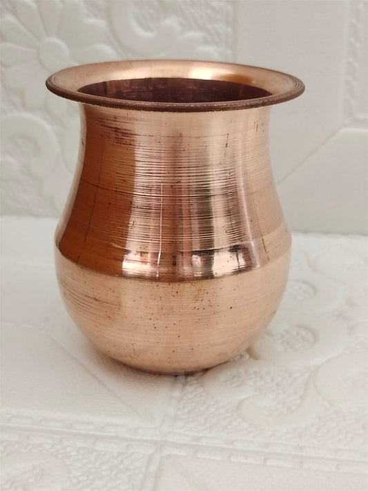 Pure Copper Lota for Pooja